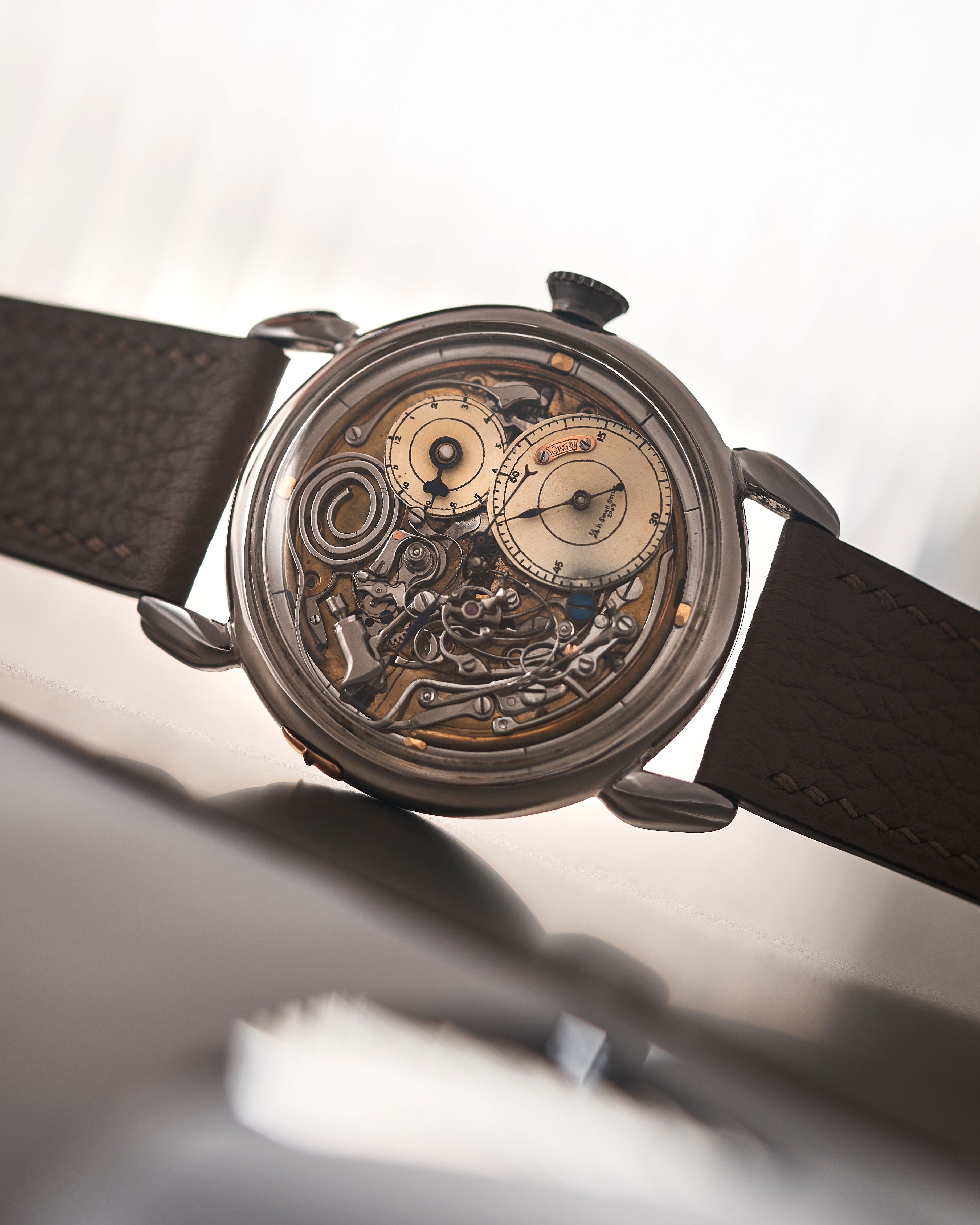 Skeletonized Petite Sonnerie  detail 1